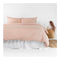 Bambury Temple Organic Cotton Quilt Cover Set Rosewater