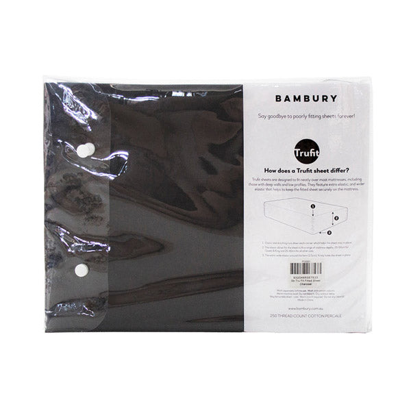 Bambury Tru Fit Fitted Sheet Double