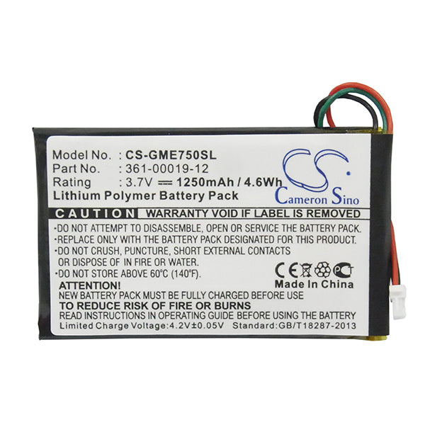 Cameron Sino Gme750Sl Replacement Battery For Garmin Gps Navigator