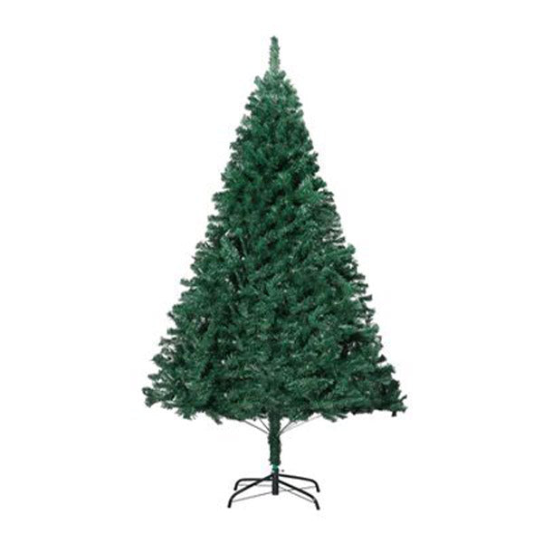 Artificial Christmas Tree With Thick Branches Green 180 Cm Pvc
