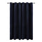 Blackout Curtain With Metal Rings Velvet 290X245 Cm