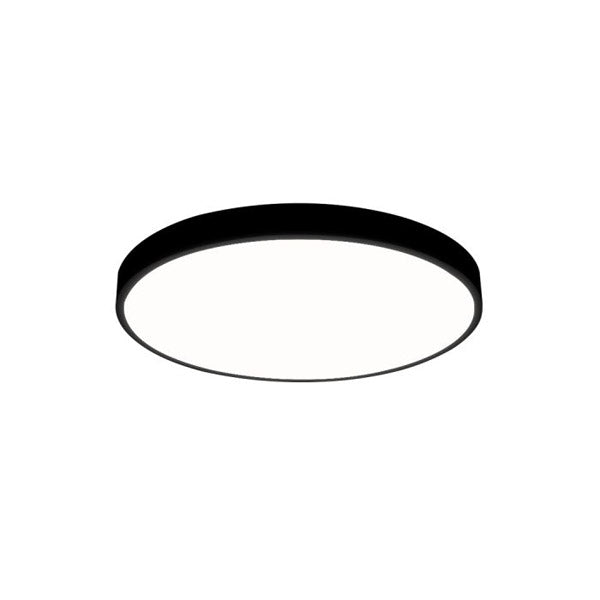 Ultra Thin 5Cm Led Ceiling Down Light Surface Mount Black 36W Round
