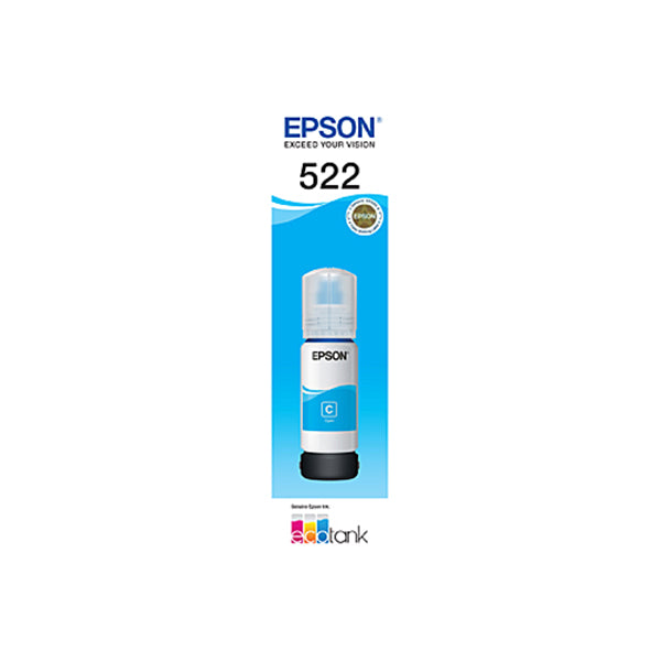 Epson T522 Cyan Ecotank Bottle