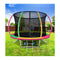 Trampoline 8Ft Round Kids Enclosure Safety Net Pad Multi Colour