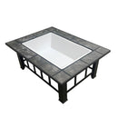 Outdoor Grill Table with Ice Tray