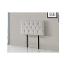 Fabric Headboard Beige Single