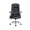 8 Point Pu Leather Massage Chair Black