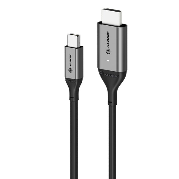 Alogic Ultra Mini Display Port To Hdmi Cable 4K 60Hz Active 2M