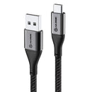 ALOGIC Super Ultra USB 2.0 USB-C to USB-A Cable - 30cm - 3A/480Mbps – Space Grey