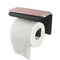 Gama Nero Black Toilet Paper Holder