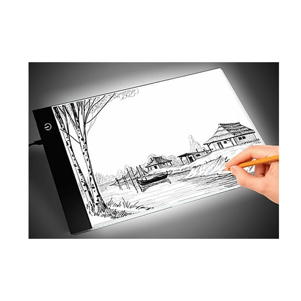 A4 Led Light Box Tracing Board Art Design Stencil Copy Drawing Pad
