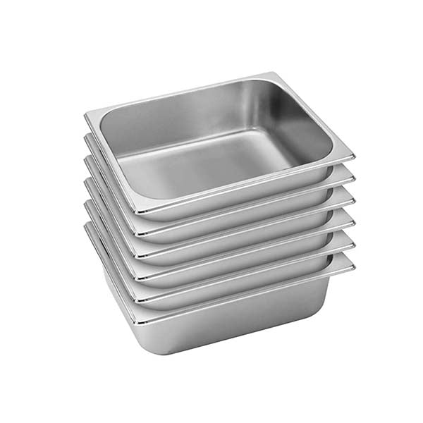Soga 6X Gastronorm Full Size Gn Pan 10Cm Deep Stainless Steel Tray