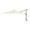 Wall Mounted Parasol With Metal Pole 300 Cm