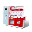 Wooden Kitchen Play Set with Fridge