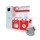 Wooden Kitchen Play Set with Fridge