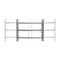 Adjustable Security Grille For Windows With 3 Crossbars 500 To 650Mm