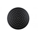 12 Inch Round Black Rainfall Shower Head 300Mm Wall Mounted Shower Arm