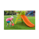 Slide Basketball Hoop Activity Center Outdoor Toddler Play Set Orange