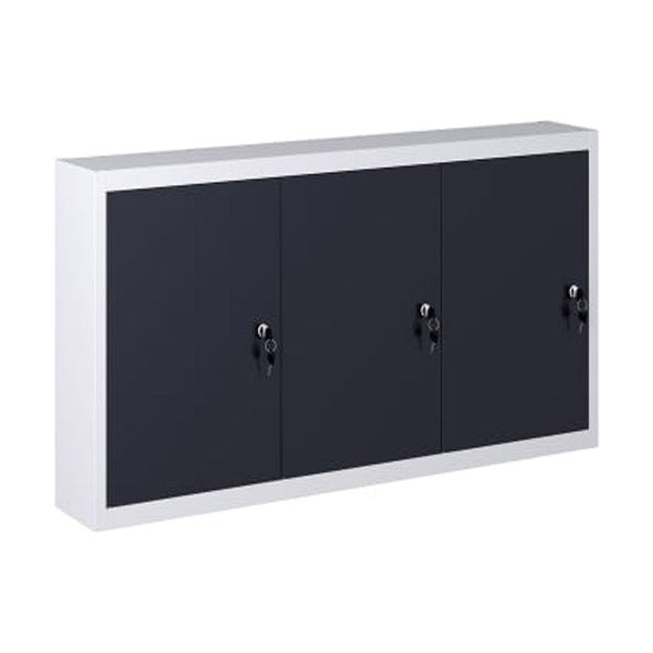 Wall Mounted Tool Cabinet Industrial Style Metal 120X19X60 Cm