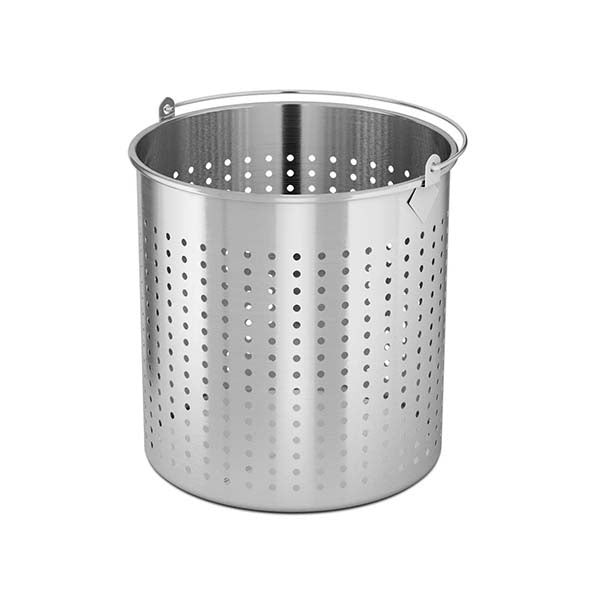 Soga 98L Stainless Steel Perforated Stockpot Basket Strainer W Handle