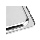 12 Pcs Gastronorm Gn Pan Lid Full Size Stainless Steel Tray Top Cover