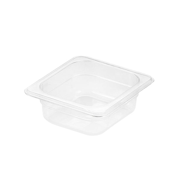 65mm Clear Gastronorm GN Pan 1/6 Food Tray Storage