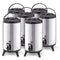 6X 12L Portable Insulated Cold/Heat Coffee Tea Beer Barrel Brew Pot With Dispenser
