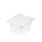 100mm Clear Gastronorm GN Pan 1/6 Food Tray Storage