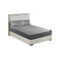 Grey 153Cm Wide Mattress Cover Quilted Stretchable Bed Sheet