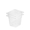 150mm Clear Gastronorm GN Pan 1/6 Food Tray Storage Bundle of 2