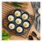 32Cm Cast Iron Takoyaki Fry Pan Octopus Balls Maker 7 Hole Grill Mold