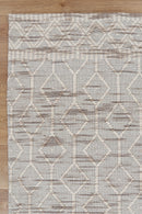 Harbour Brook Beige Lattice Wool Rug