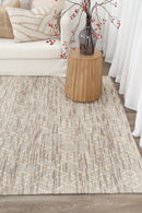 Lagoon Brook Beige Diamond Wool Rug
