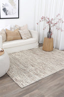 Lagoon Brook Beige Diamond Wool Rug