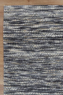 Moonlit Brook Stone Chevron Wool Rug