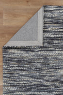 Moonlit Brook Stone Chevron Wool Rug