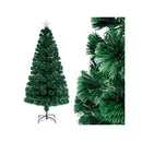 Pre Lit Optical Fiber Christmas Tree With Star String Lights