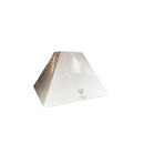 28Cm Square Shade White Tapered Cotton