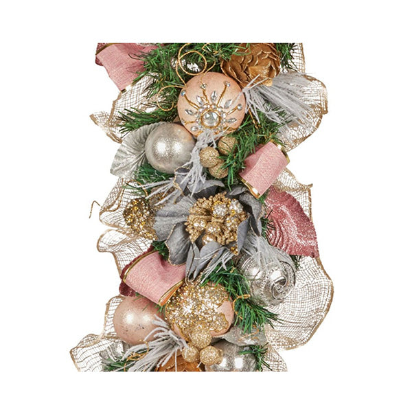 100Cm Christmas Garland Christmas Blush