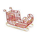 100Cm Christmas Sleigh Decoration With Large Storage For Gift Display