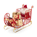 100Cm Christmas Sleigh Decoration With Large Storage For Gift Display