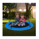 100Cm Saucer Tree Swing With Led Lights For Kids Navy