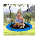 100Cm Saucer Tree Swing With Led Lights For Kids Navy