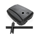100 Kg Cantilever Umbrella Base With Wheels And Cross Base Black