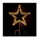 100 Led Christmas Lights Fairy Light Ground Star Garden Decoration