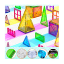 100Pcs Kids Magnetic Tiles Blocks Building Educational Toys Children Gift