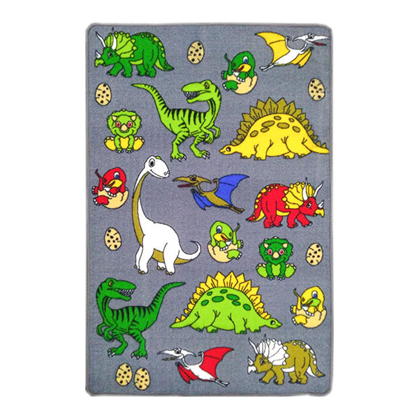 100 X 150Cm Dinosaurs Playmat Rug