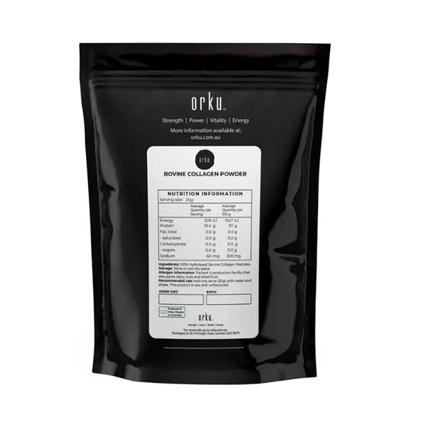 100G Collagen Powder Bovine Hydrolysate Protein Peptide Supplement