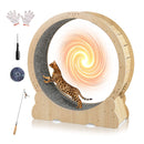 101 Cm Large Cat Exercise Wheel For Indoor Cats Natural