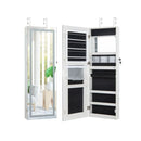 Jewelry Mirror Cabinet With 3 Color Led Lights